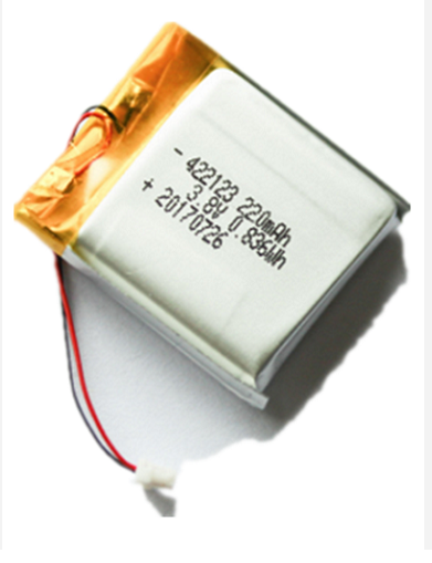 智能手表聚合物鋰電池422123 220 3.8V