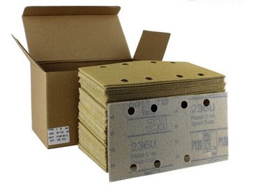 3M236U干磨片砂紙5寸帶孔砂紙