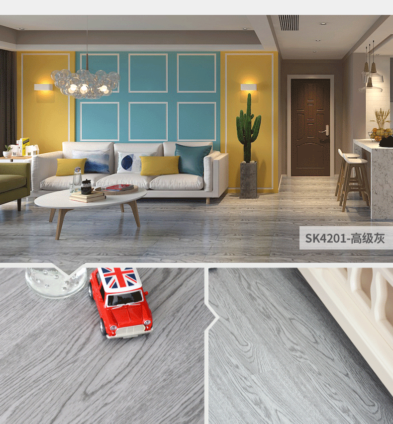 家裝卡扣地板的施工