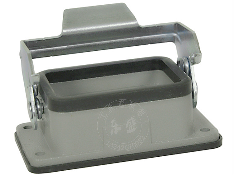 塑膠模具熱流道系統(tǒng)6針矩形插座 工業(yè)自動化機(jī)械HE-006重載連接器