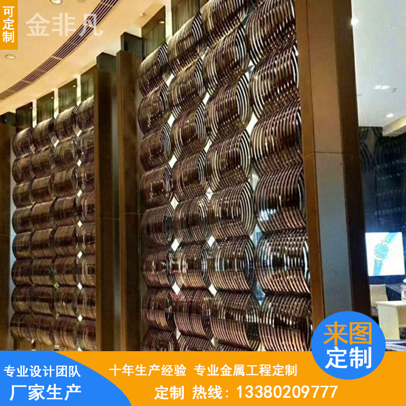 佛山廠家直銷黑鈦不銹鋼酒柜 專業(yè)訂制中式不銹鋼恒溫酒柜