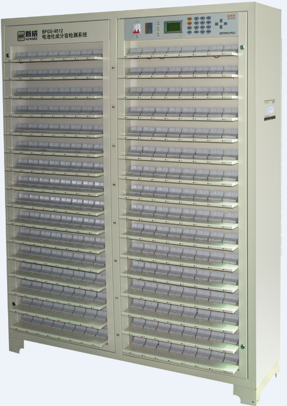 聚合物電池分容柜 新威512點(diǎn)分容柜  批量鋰電池充電分容柜