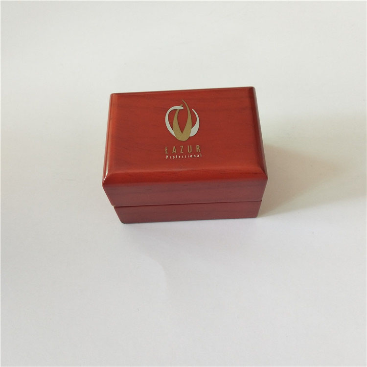 婚戒包裝盒 戒指盒新品紅木婚戒包裝盒木質(zhì)噴油首飾盒珠寶盒