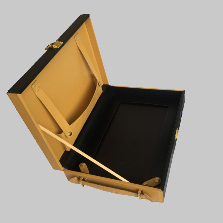 手提皮盒 定制手提*皮盒 野山參包裝盒 長白參海參禮盒