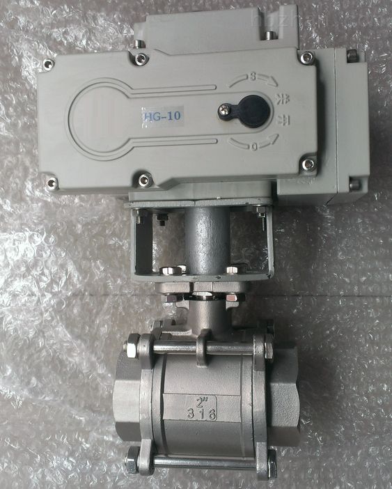 小型電動絲扣球閥Q911F、小型電動絲扣球閥、電動小型絲扣球閥