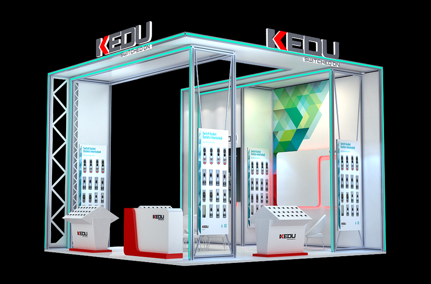 廣交會(huì)展會(huì) 廣交會(huì)優(yōu)質(zhì)搭建商 展臺(tái)3D模型圖  0元免費(fèi)設(shè)計(jì)