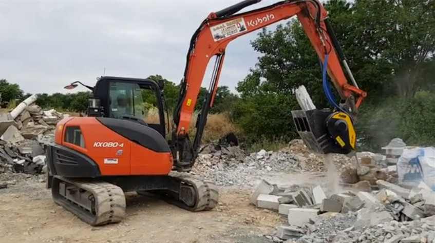 小型挖機破碎斗MB-C50S2 意大利MB破碎鏟斗 挖機粉碎斗