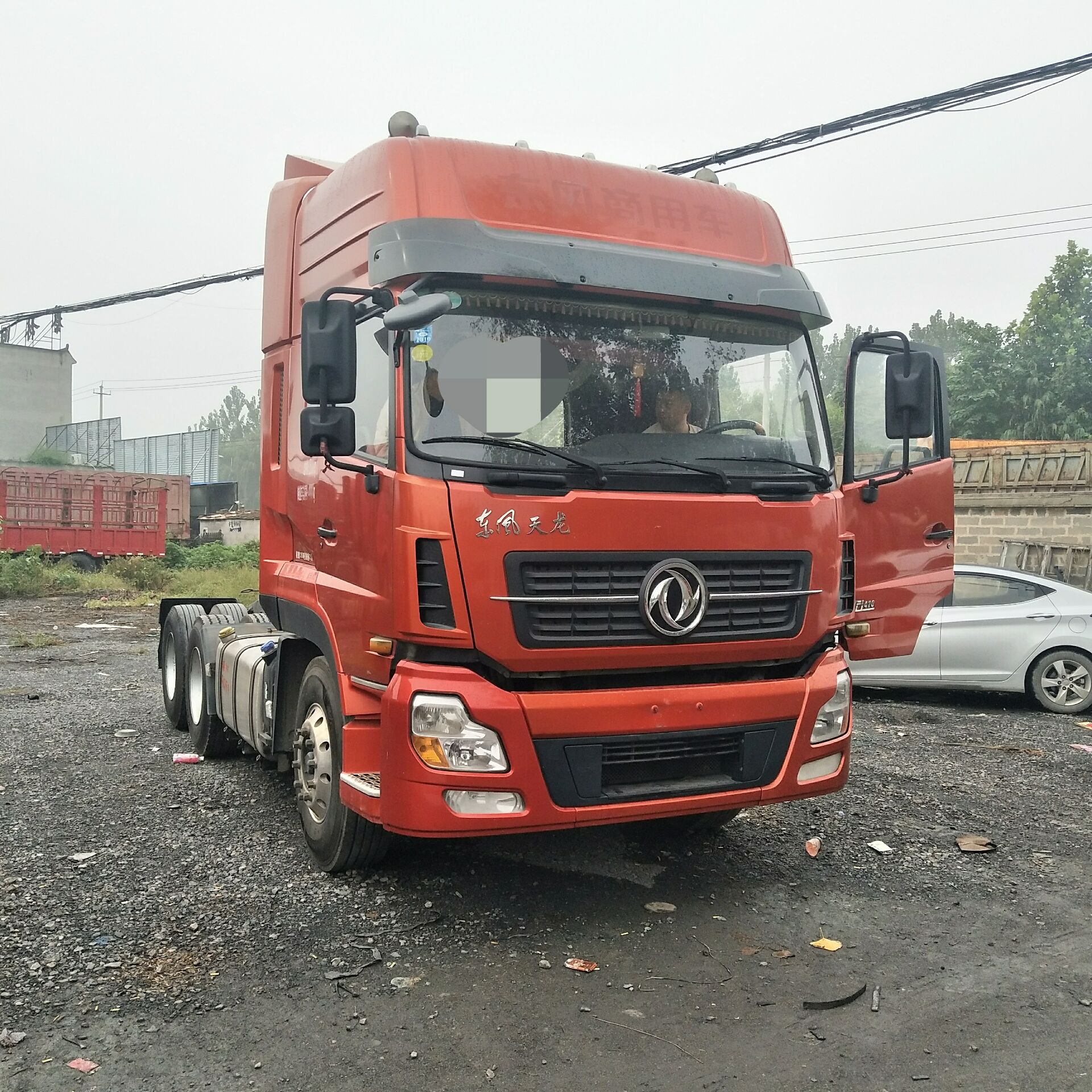 山東梁山【國(guó)四】 轉(zhuǎn)讓15年5月東風(fēng)*雷諾420，優(yōu)質(zhì)牽引車，歡迎電議  雷諾420牽引車