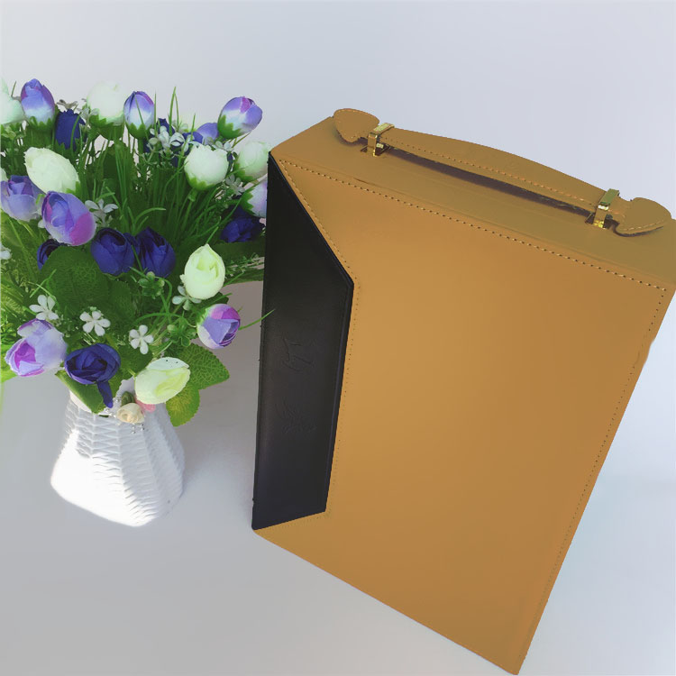 手提皮盒 定制手提*皮盒 野山參包裝盒 長白參海參禮盒