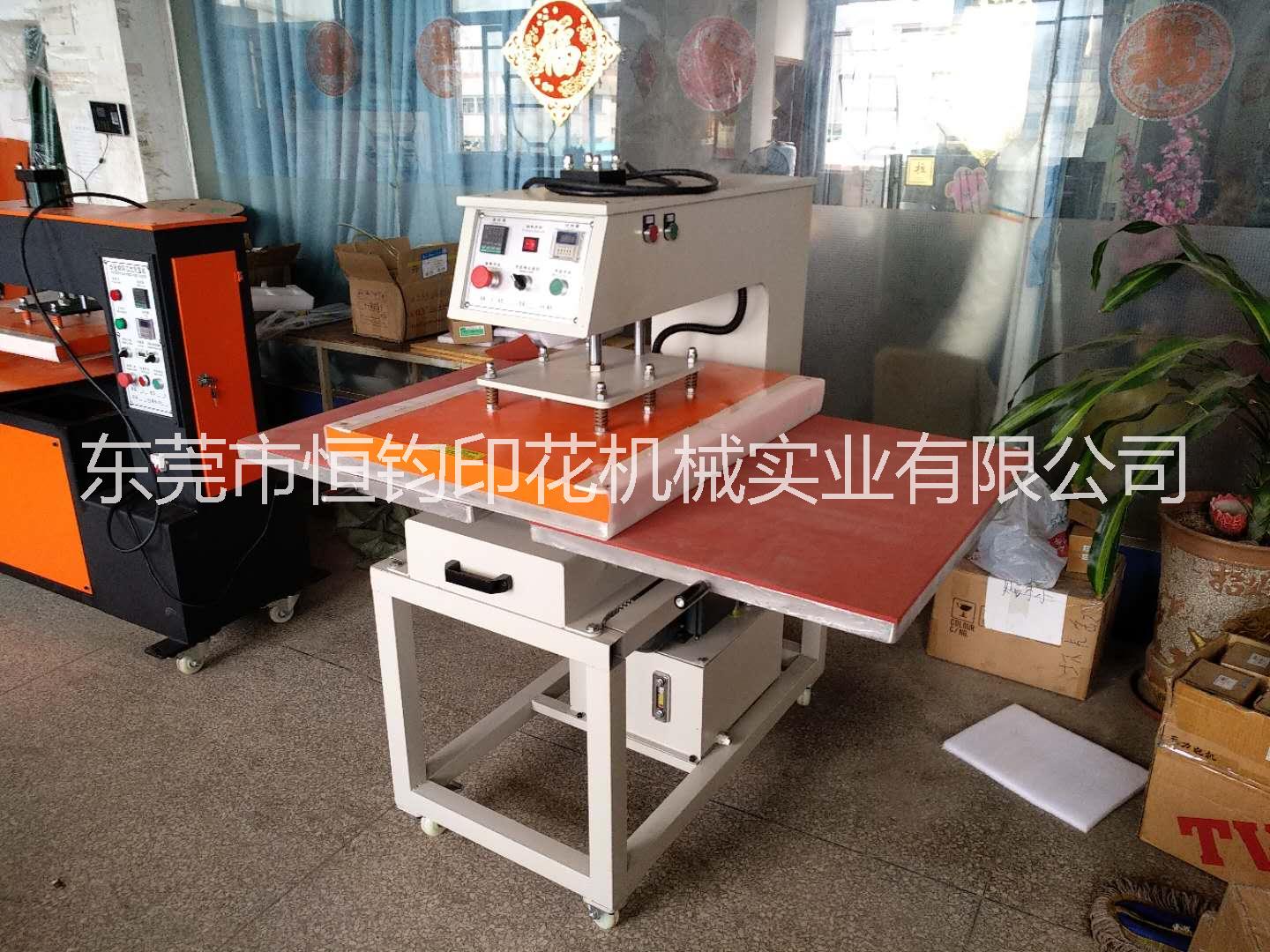 油壓雙工位燙畫機液壓60*80 燙鋁天花板 T恤熱升華轉(zhuǎn)印機器60*80