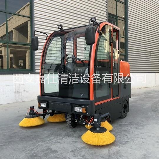 工廠車間地面粉塵灰塵電瓶掃地車電動清掃車|捷恩品牌生產(chǎn)廠家