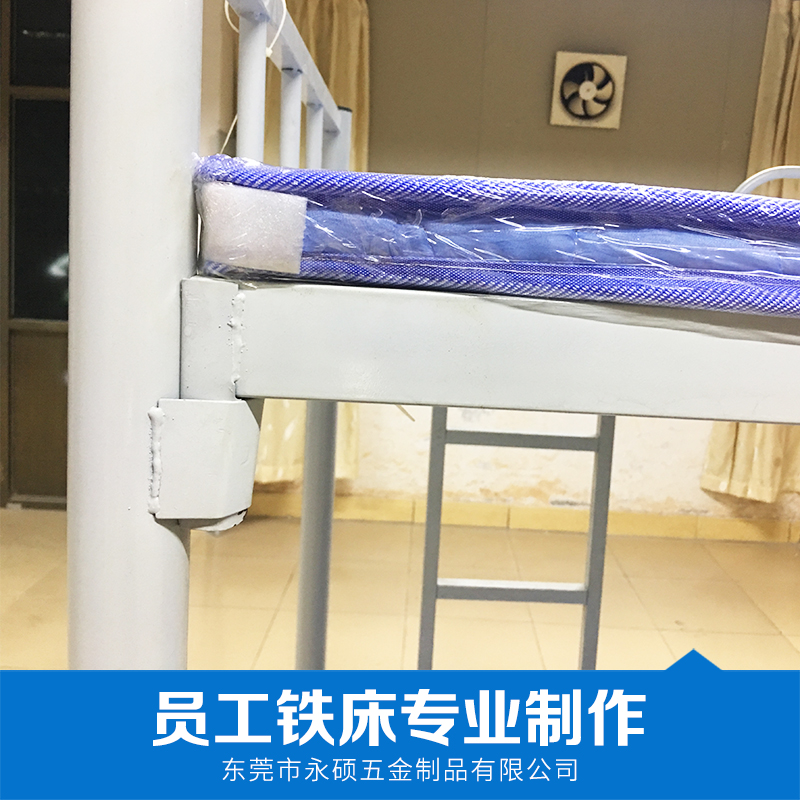 廠家直銷 員工鐵床上床下桌 上床下柜 學生宿舍床 雙層鐵床 品質(zhì)保證 售后無憂