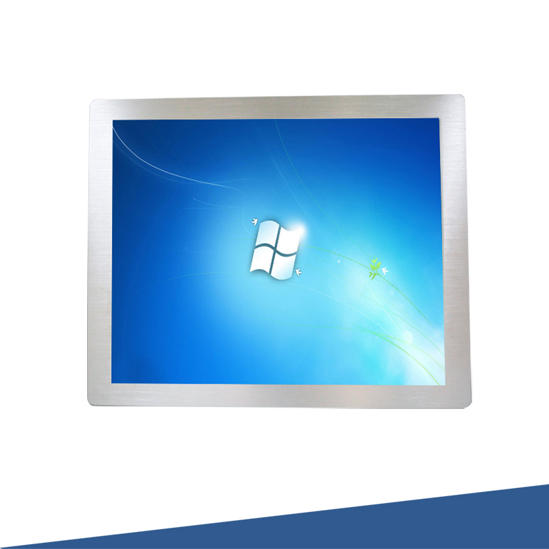 12.1寸無風扇嵌入式工業(yè)一體機工業(yè)平板電腦廠家直銷多串口