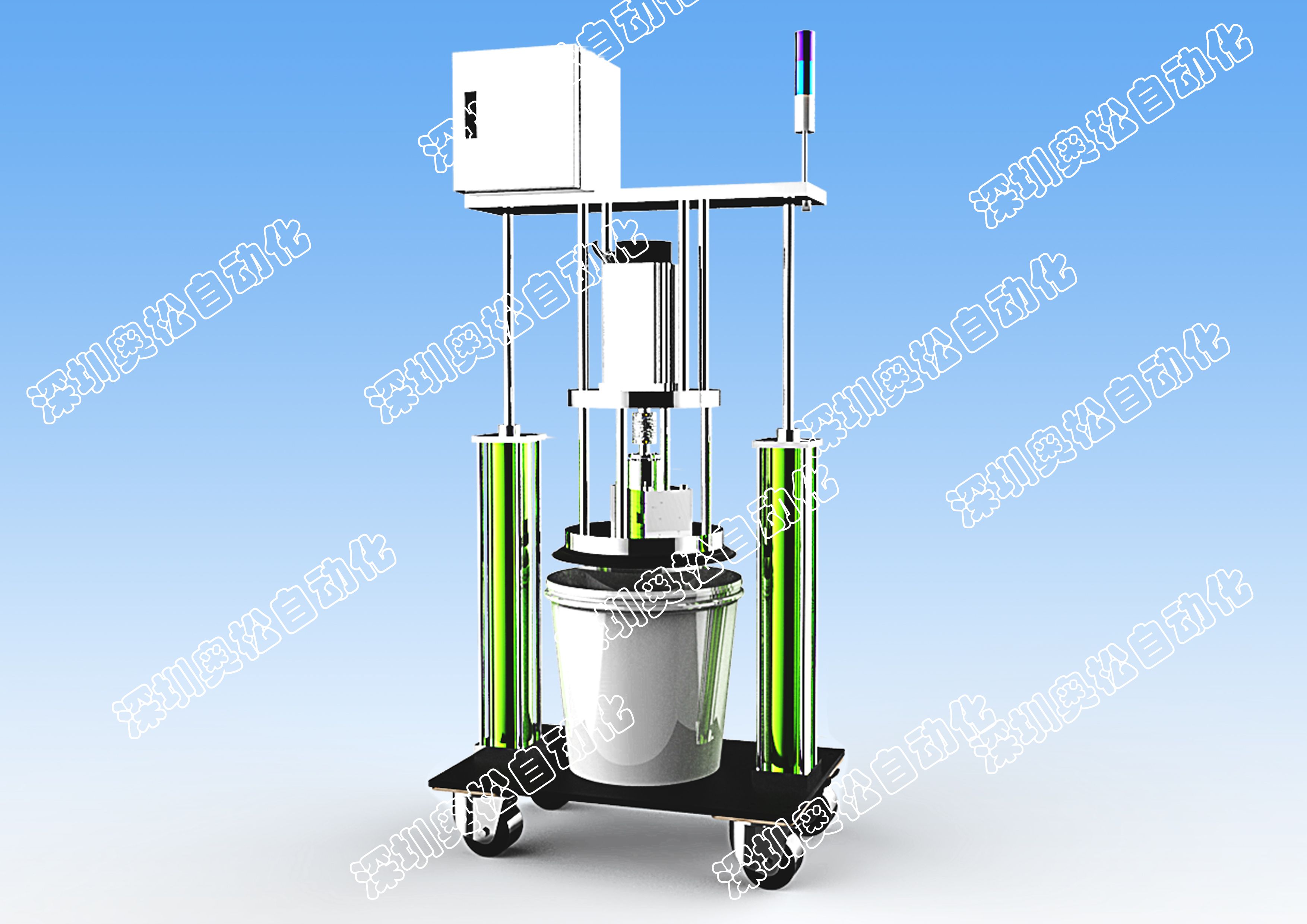 壓盤打膠機