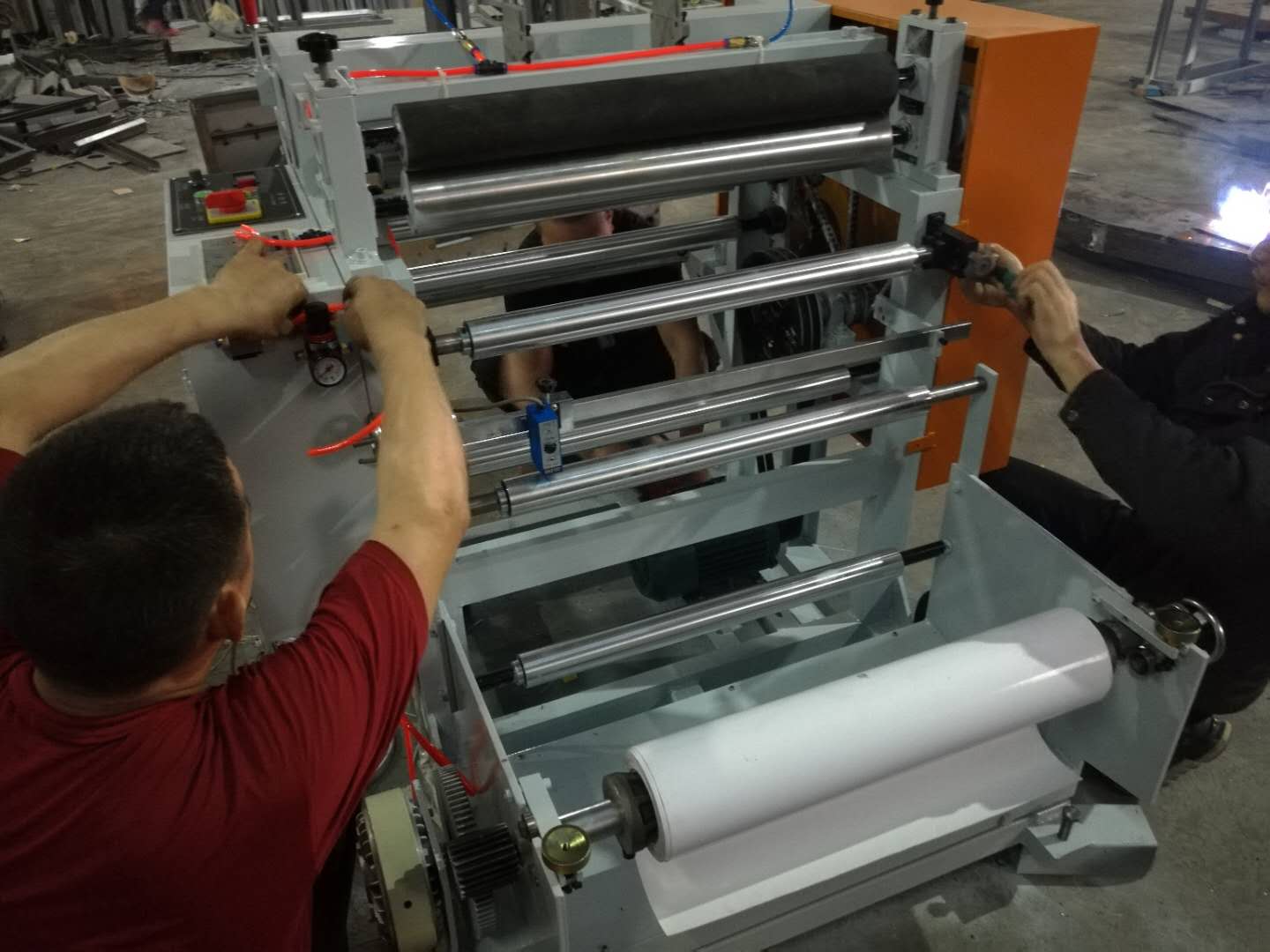 立式自動分切機 多功能分切機  鋁箔分切機 臥式分切機