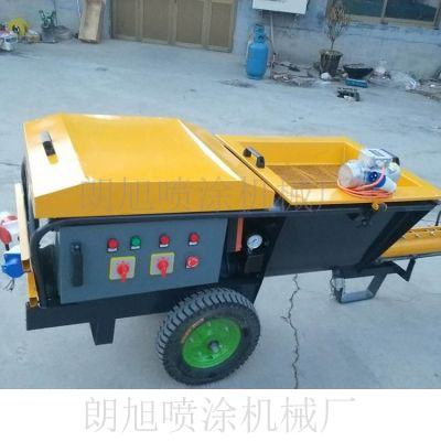 朗旭多功能砂漿噴涂機 全自動砂漿柴電兩用  德式砂漿噴漿機  一機多用