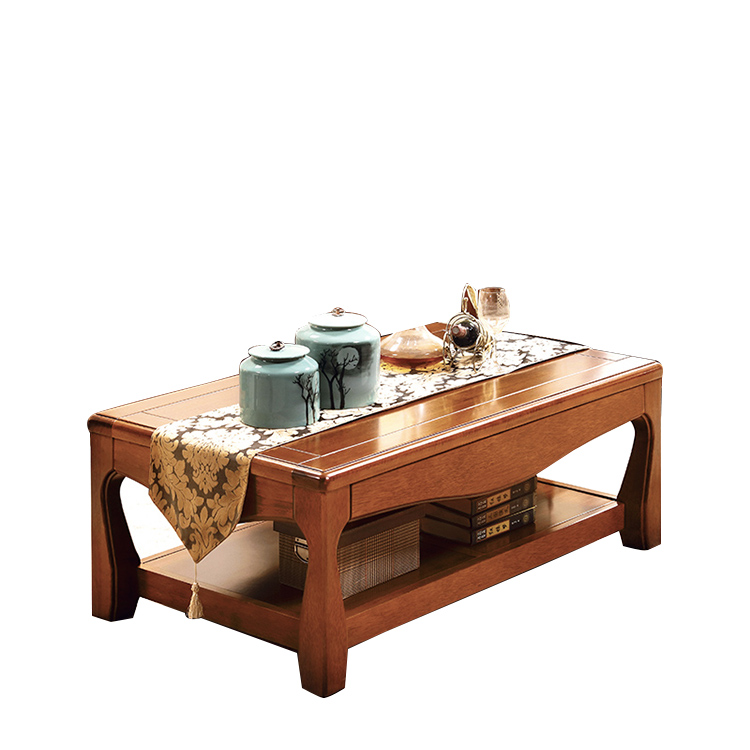 胡桃木實木沙發(fā)茶幾客廳全實木組合