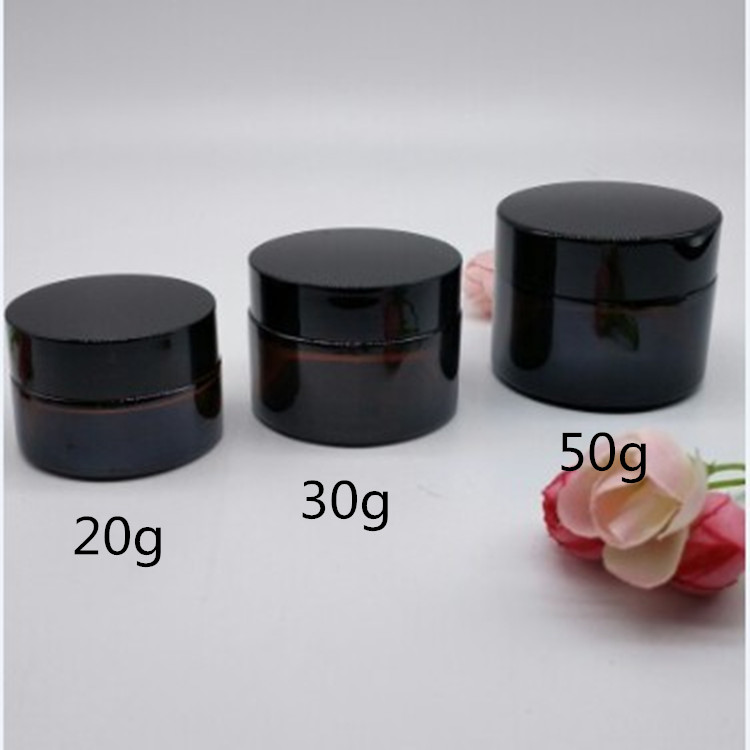 玻璃化妝品分裝瓶空瓶子膏霜 玻璃化妝品瓶