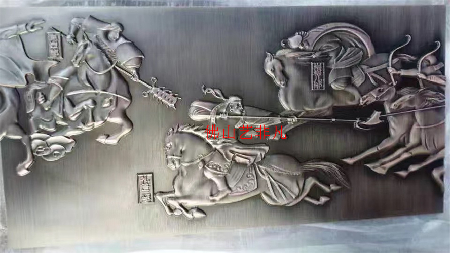 供應(yīng)鋁板浮雕壁畫時(shí)尚*青銅浮雕壁畫西寧專業(yè)壁畫訂做廠家
