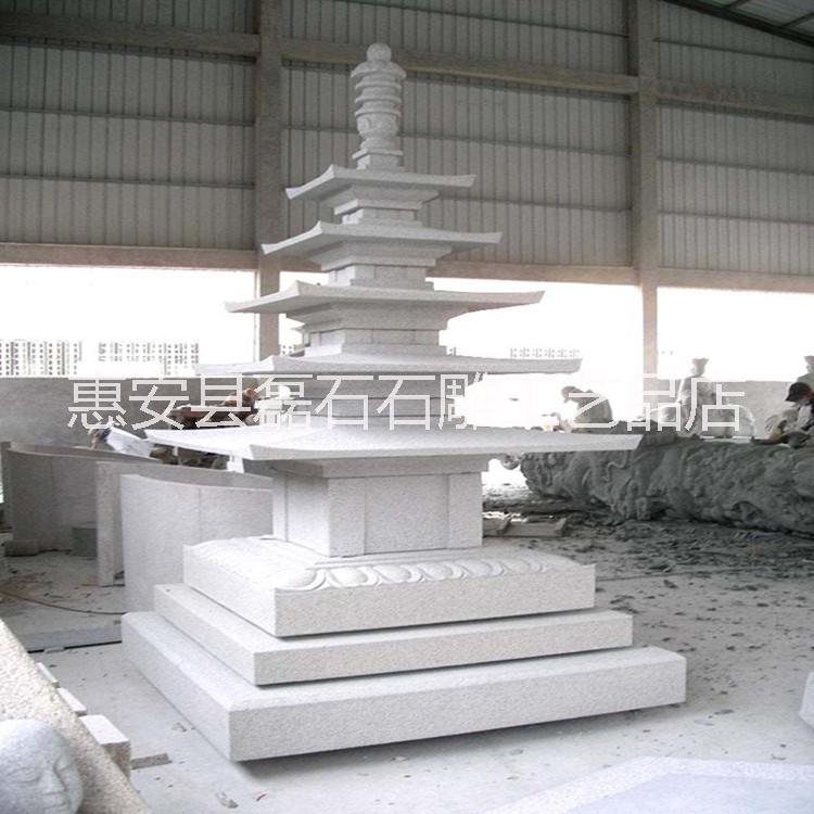 廠家直銷 石雕佛塔 仿古舍利塔寺廟古建筑石塔景觀寶塔