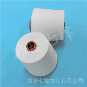 阻燃滌綸紗10支12支16支20支21支24支濰坊七棉質(zhì)量好價(jià)格低