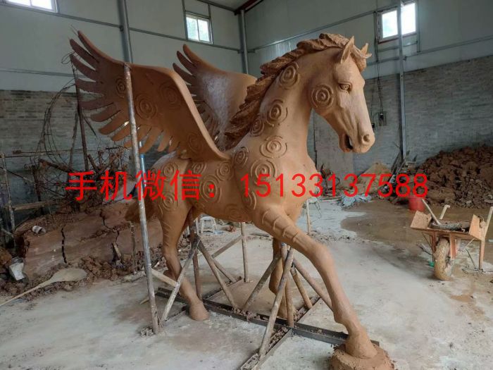 飛馬雕 鑄銅飛馬雕塑泥塑