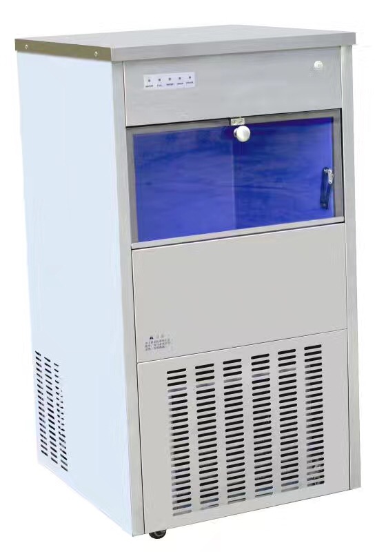 雪花機制冰機商用大型奶茶店全自動顆粒冰機料理店碎冰機 聯(lián)客U10-120P