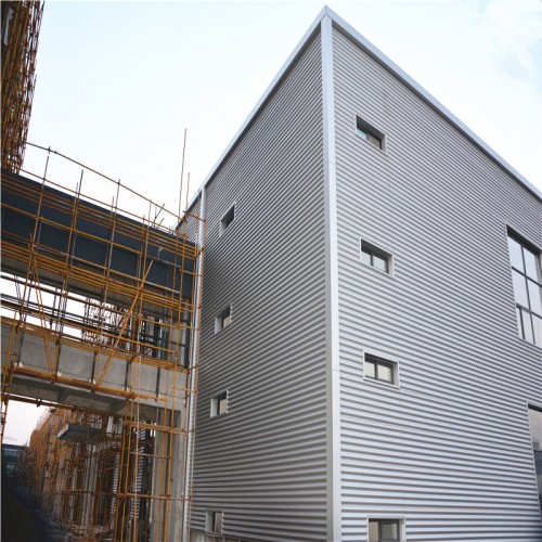 金屬墻面_4S店外墻836波紋板鋁鎂錳 金屬墻面  屋面改造