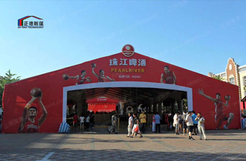正德篷房制造廠家供應(yīng)大跨度啤酒節(jié)篷房