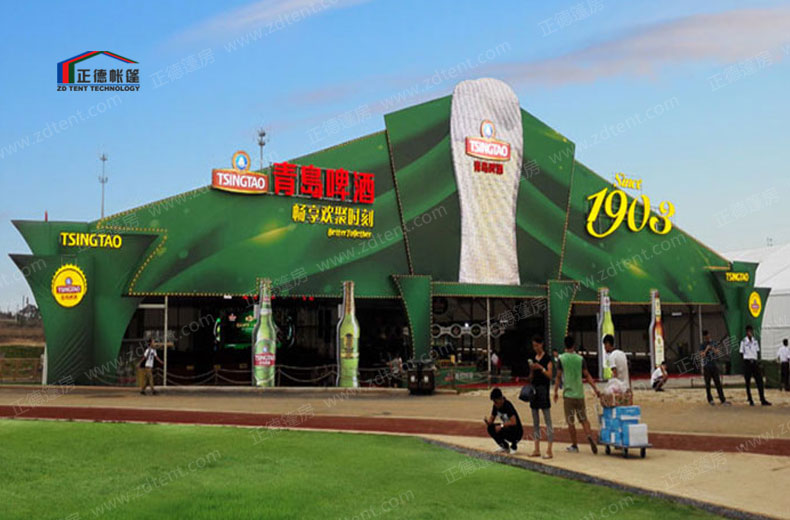 正德篷房制造廠家供應(yīng)大跨度啤酒節(jié)篷房