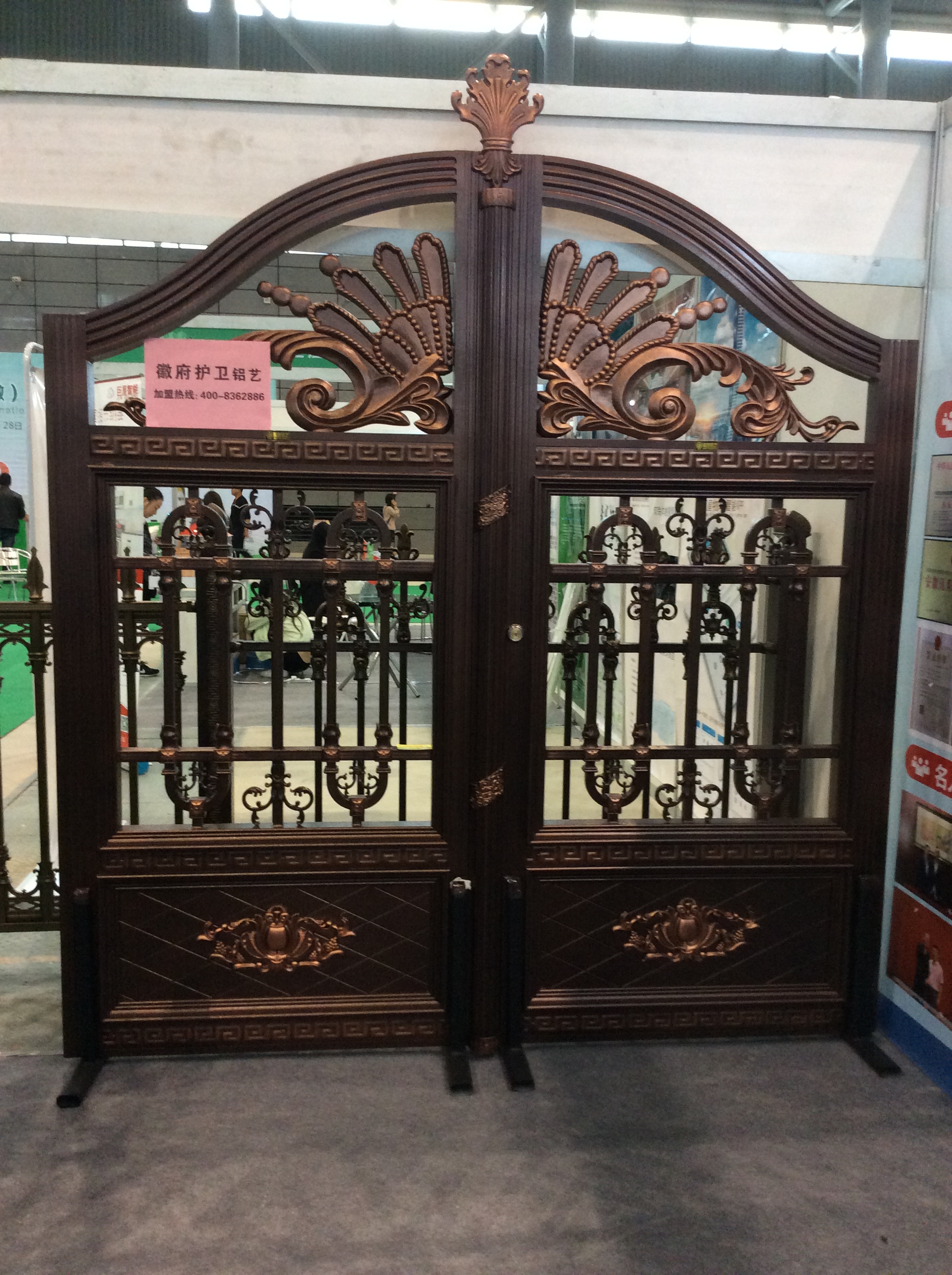 益創(chuàng)鋁藝別墅門 大門