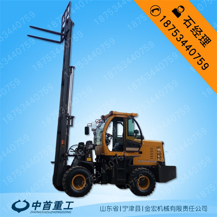 越野叉車北京地鐵國三排量越野叉車廠家定做