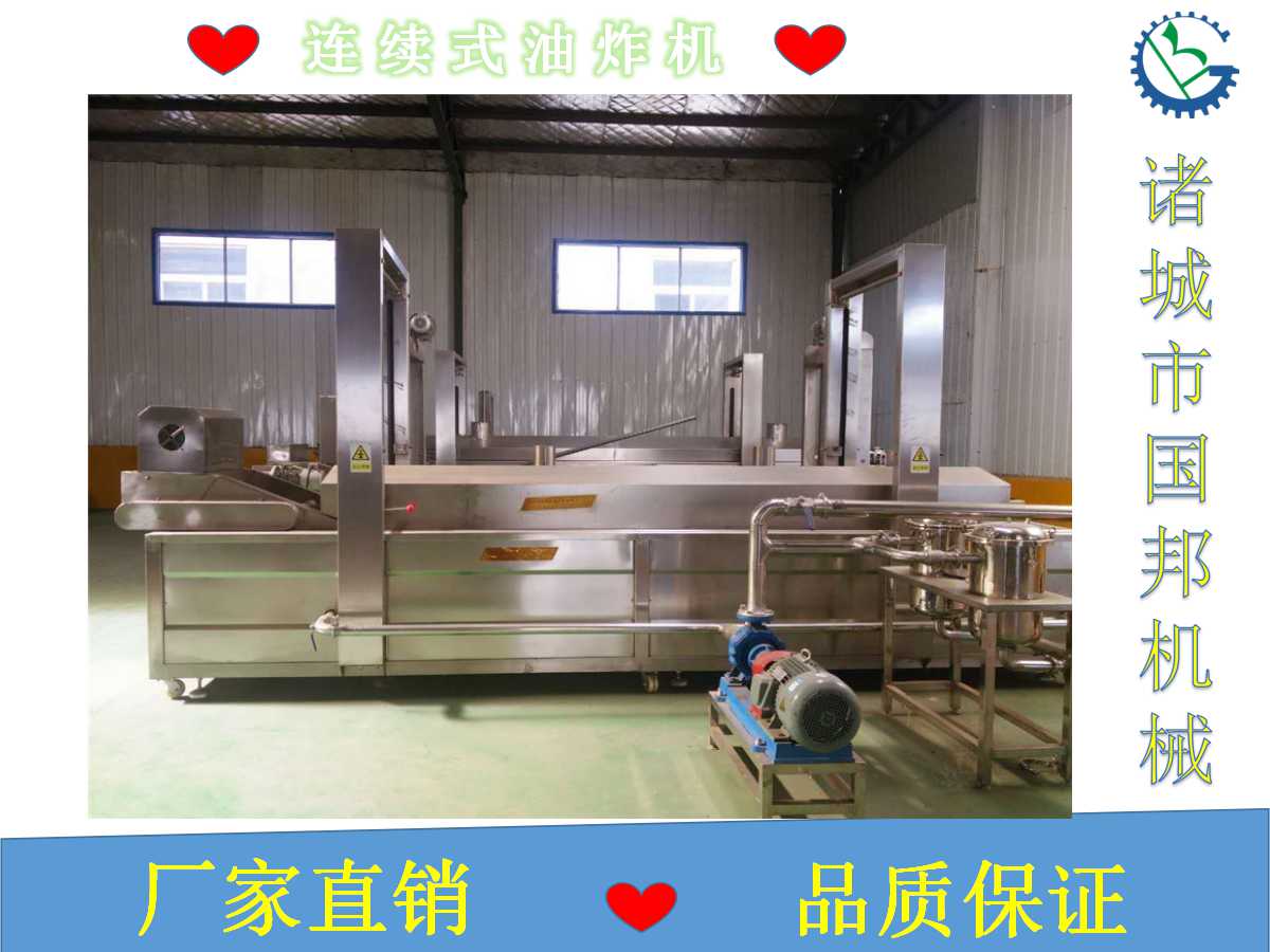 供應網(wǎng)帶式導熱油爐油炸機報價/花生米油炸機