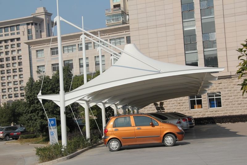 廣東膜結構停車棚設計施工公司，江蘇膜結構停車棚 歡迎合作