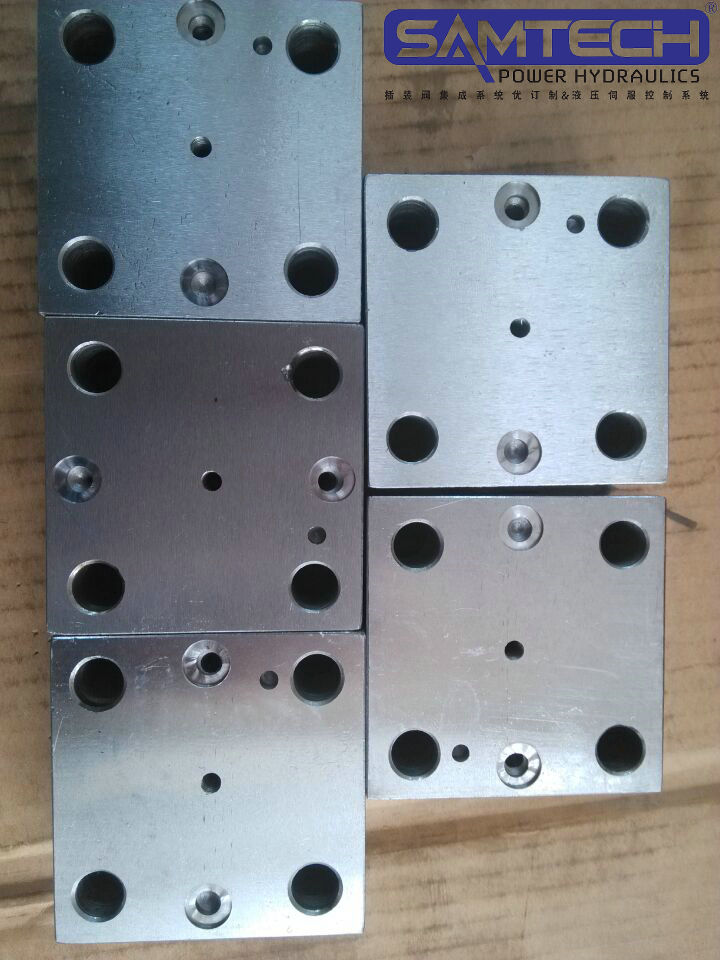 廠家訂做液壓插裝閥控制蓋板 油路蓋板