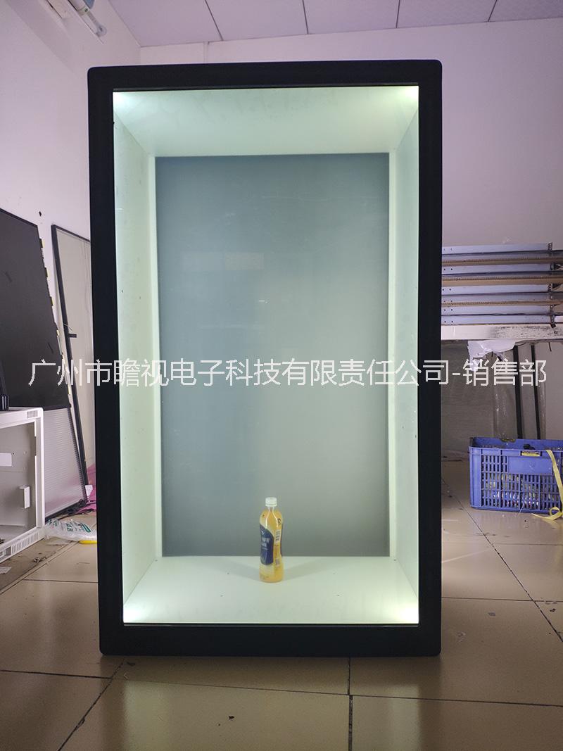 廣州瞻視透明顯示屏 55寸高清透明液晶屏展示櫥窗