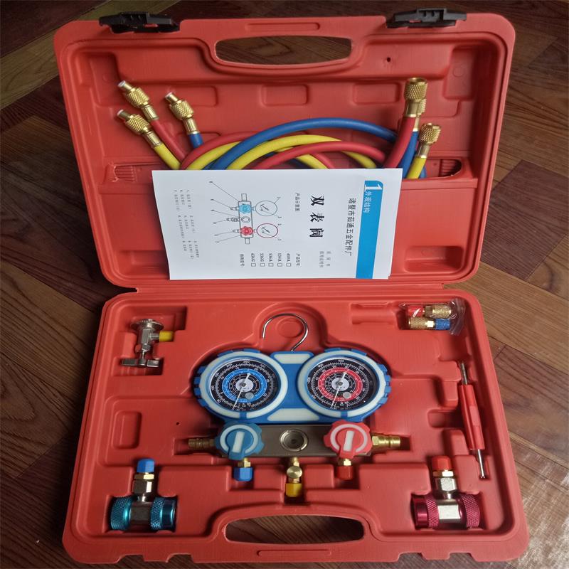 雙表閥 汽車(chē)加氟表加氟工具 雙閥表 加氟工具 雙閥表廠家