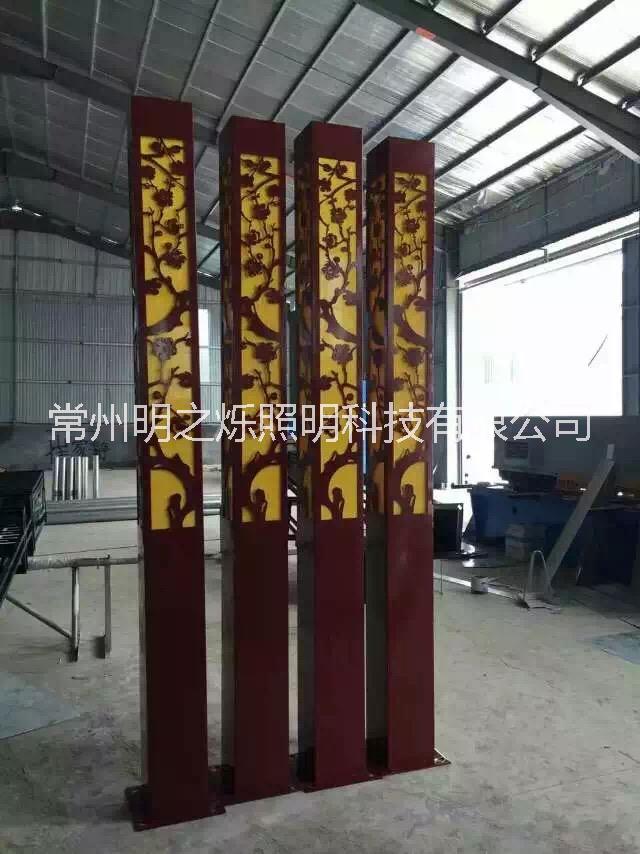 廣場園林方形景觀燈3米別墅小區(qū)花園