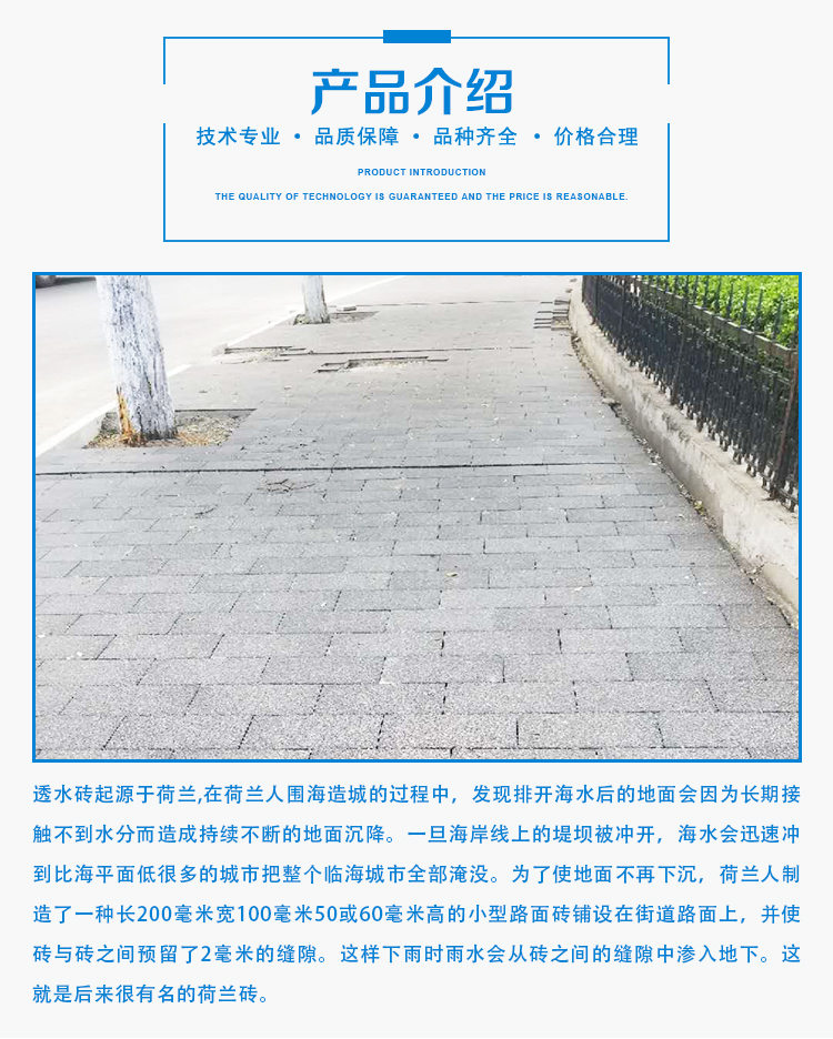 優(yōu)質(zhì)透水磚
