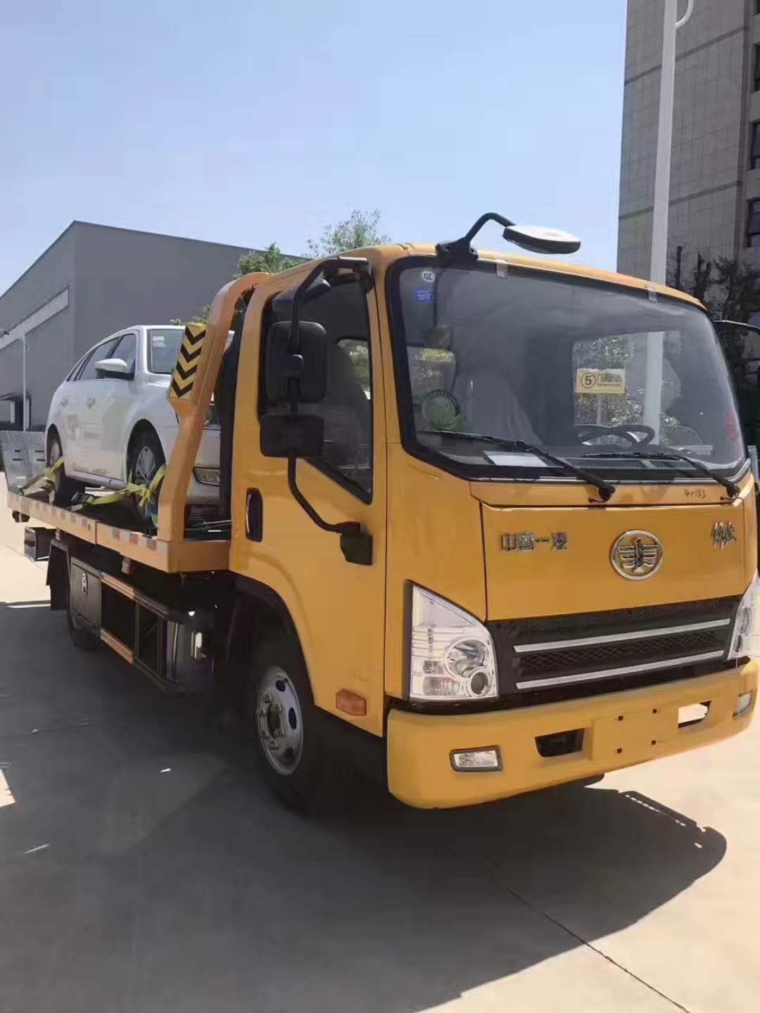 國五 藍(lán)牌 解放虎V 一拖二清障車廠家有哪些