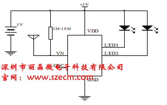 供應(yīng)來電閃IC芯片,手機(jī)來電閃燈芯片IC-深圳市麗晶微電子