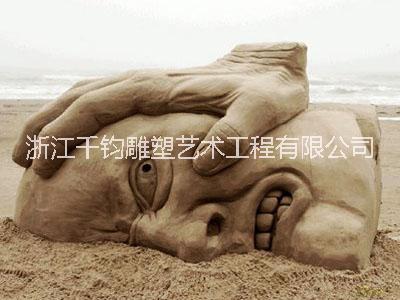 千鈞雕塑大型人物動物沙雕定制，人物沙雕，動物沙雕