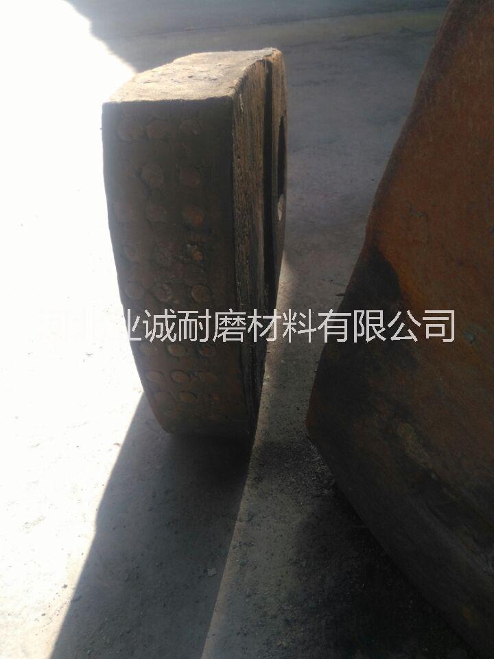 超高錳鋼鑲嵌合金塊｜高錳鋼合金塊錘頭｜高錳鋼鑲嵌合金棒錘頭｜頑石破碎合金錘頭  頑石合金錘頭
