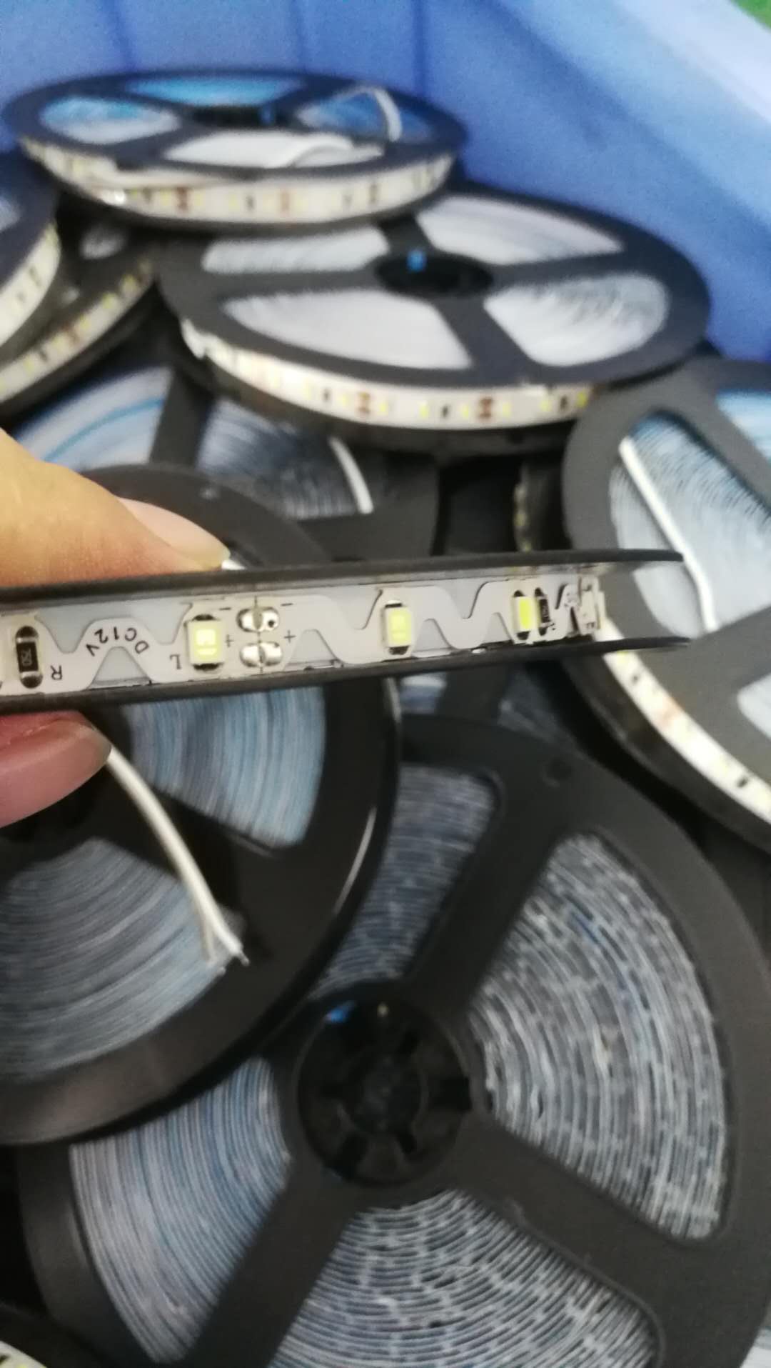led燈帶2835迷你發(fā)光字12v光源S型軟燈帶高亮樹脂字貼片軟燈條