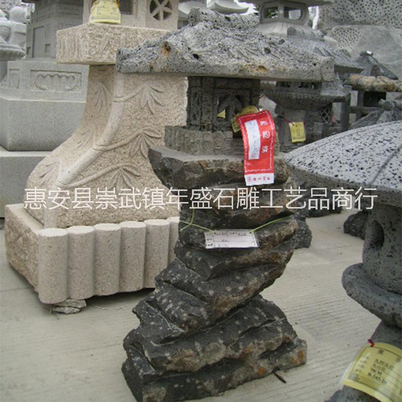 廠家直銷石雕仿古石燈青石石燈 日式宮燈園林庭院石燈籠