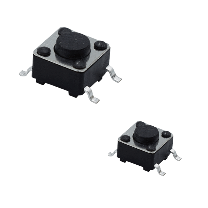 廠家直銷輕觸開關(guān)6×6貼片插腳按鍵開關(guān)盤裝環(huán)保耐高溫