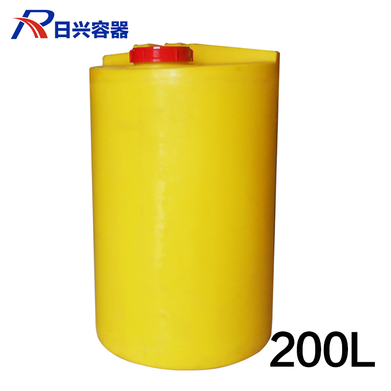 200L加藥箱規(guī)格尺寸直徑560mm  總高910mm 結(jié)實耐用價格合理