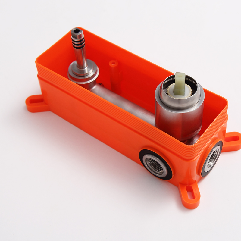 Eoblltin壹百廷 不銹鋼暗裝面盆龍頭 入墻式臺(tái)盆預(yù)埋暗裝 冷熱水龍頭 入墻式面盆龍頭生產(chǎn)廠家