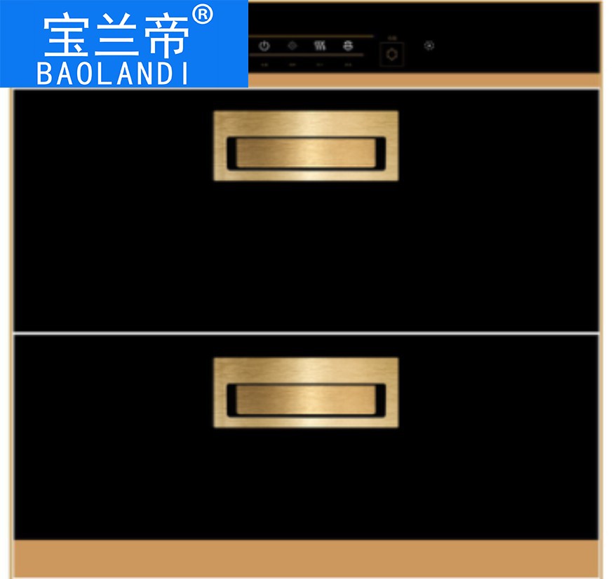 消毒柜嵌入式家用120L大容量高溫二層廚房消毒碗筷柜鑲嵌式 嵌入式消毒柜