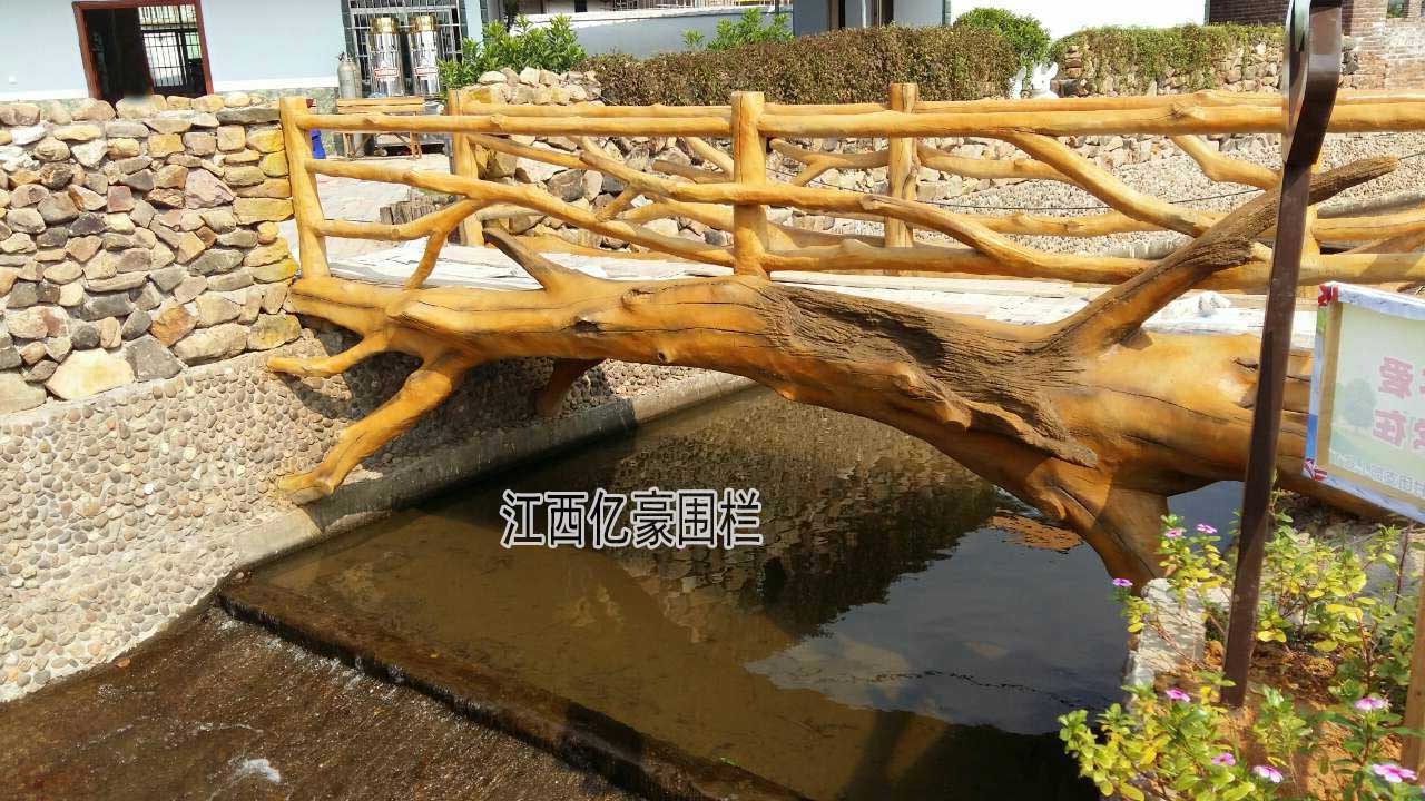 九江水泥仿木橋梁施工 撫州橋梁護(hù)欄效果